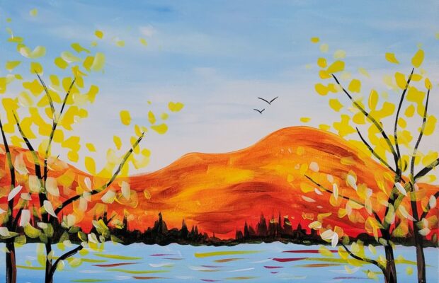 Paint & Sip: “Autumn Lake”