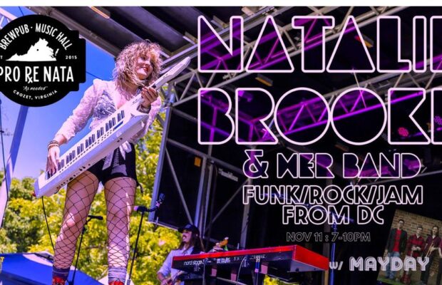 Live Music: Natalie Brooke & Her Band w/ Mayday