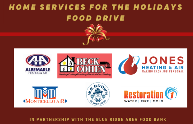 “Home Services for The Holidays” Food Drive Kick-Off
