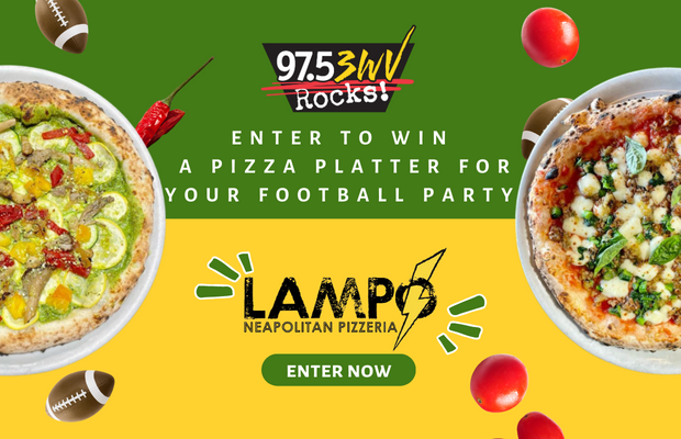 Congratulations to the Big Game Platter Winner from Lampo Neapolitan Pizza