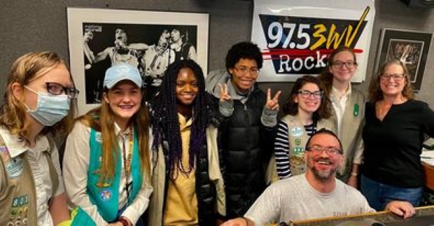 The BGB Hosted Troop 803 of the Girl Scouts of Virginia Skyline