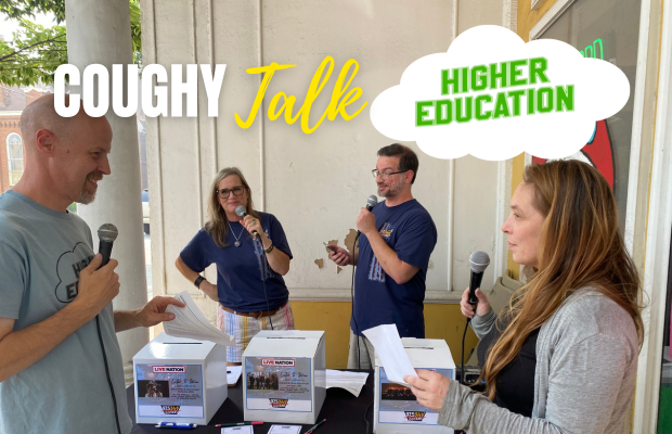 Coughy Talk- The “BEHIND THE SCENES OF THE 3WV HIGHER ED TOUR STOP” Episode NSFWL