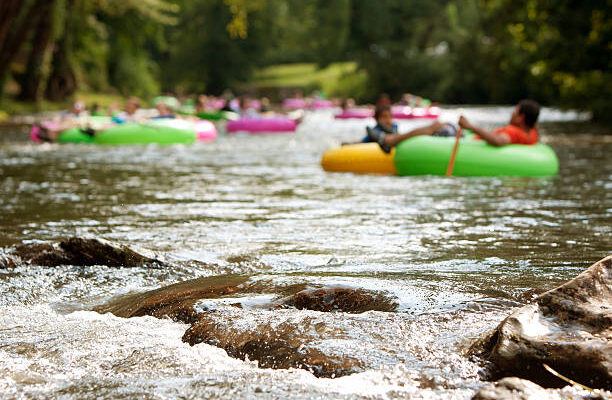Tubing with “Living Free Together” Tubing with “Living Free Together”
