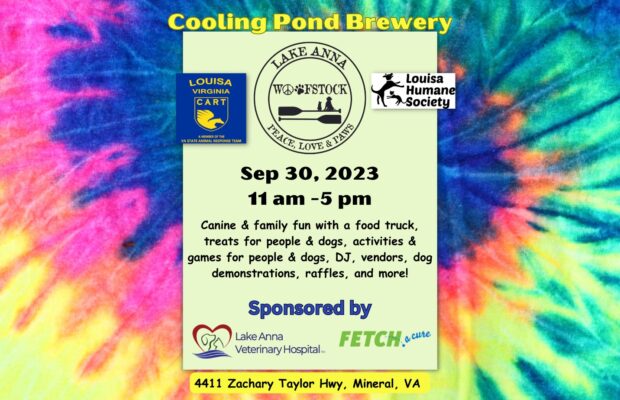 “Lake Anna Woofstock” at Cooling Pond Brewery