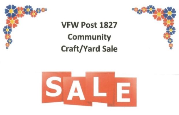 VFW Post 1827 Community Craft/Yard Sale