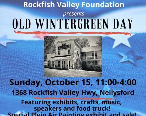 7th Annual Old Wintergreen Day Festival