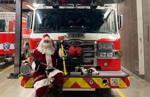 Santa Run 2023 with Seminole Trail Volunteer Fire Dept.