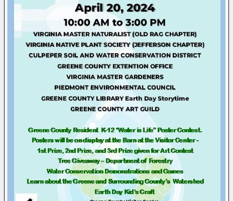 Earth Day Celebration – Water is Life