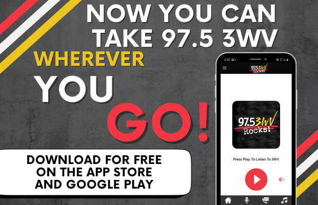 Get The 97.5 3WV App Now!