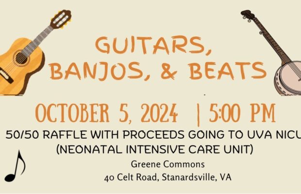 Guitars, Banjos, and Beats to Benefit UVA NICU