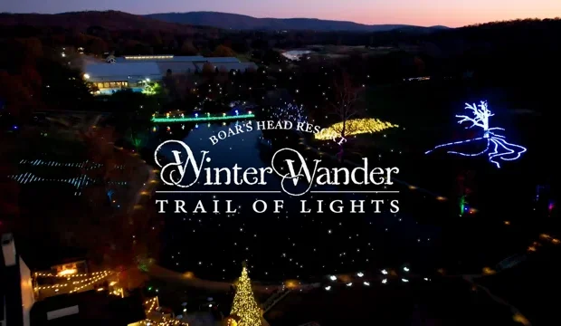 Boar’s Head Resort “Winter Wander Trail of Lights”
