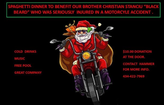 Warlocks MC Fredericksburg & Blue Ridge Chapter’s Spaghetti Dinner