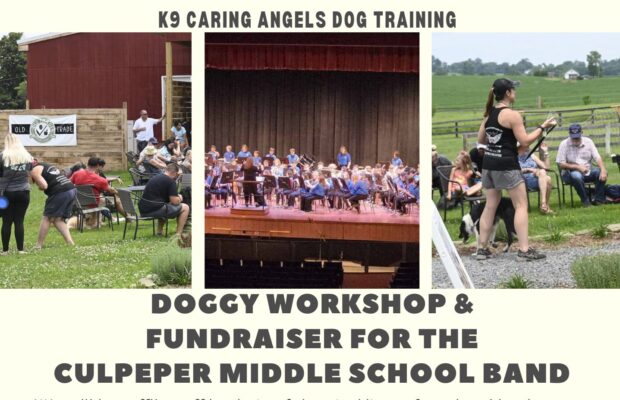 DOGGY WORKSHOP & FUNDRAISER FOR THE CULPEPER MIDDLE SCHOOL BAND