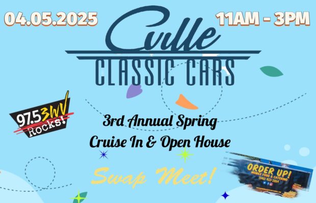 CVille Classic Cars 3rd Annual Cruise-In and Open House for All Blessings Flow
