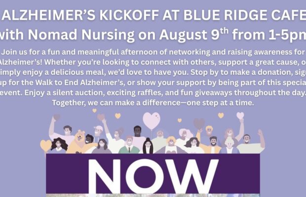 Nomad Nursing Team – Kick Off for the Walk to End Alzheimer’s