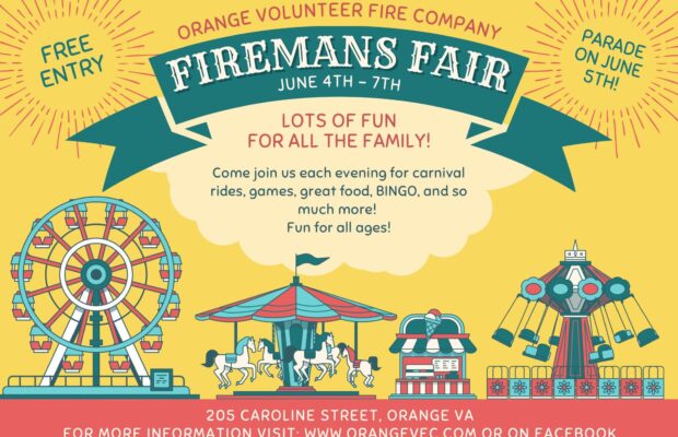 Annual Orange County Fireman’s Fair