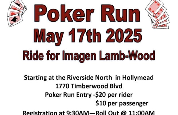 Minutemen MC Poker Run Ride for Imagen Lamb-Wood
