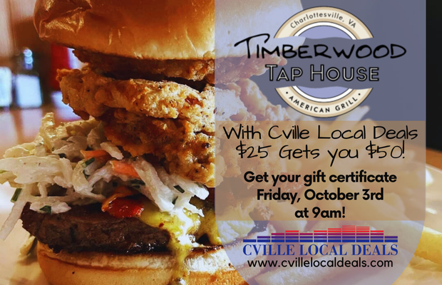 Cville Local Deals: Timberwood Tap House