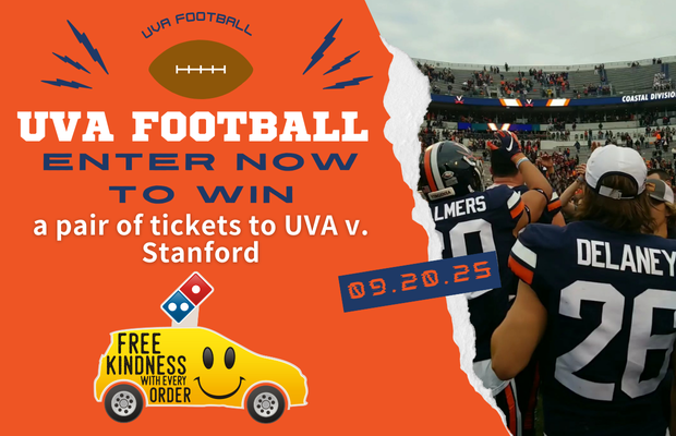 Enter to Win Tickets see UVA vs. Stanford