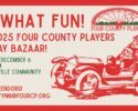 Four County Players-5th Annual Holiday Bazaar