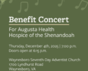 Hospice of the Shenandoah Christmas Benefit 2025