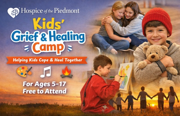 Hospice of the Piedmont Kid’s Grief and Healing Camp