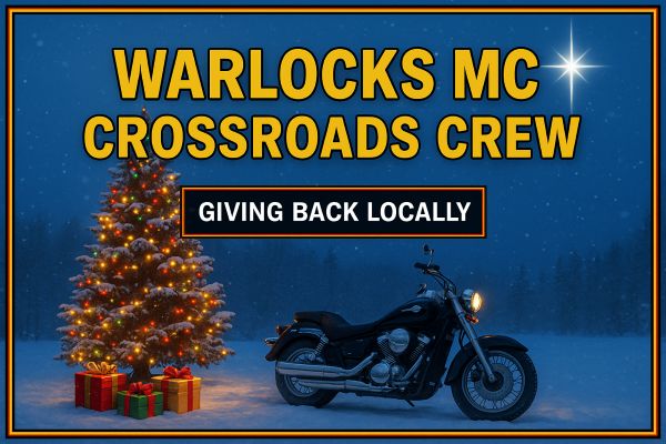 Warlock MC Crossroads Crew Christmas Blessing