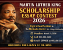 38th Annual Martin Luther King Scholarship Essay Contest