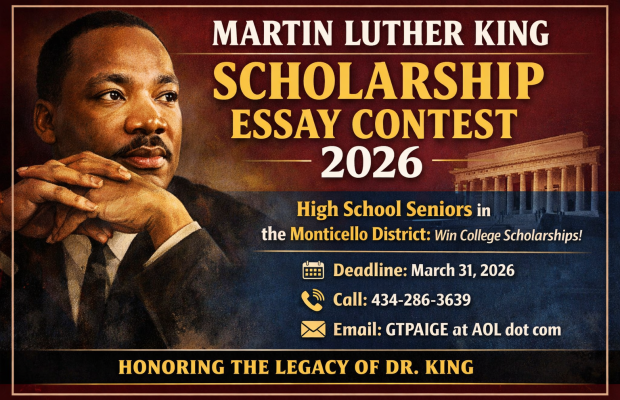 38th Annual Martin Luther King Scholarship Essay Contest