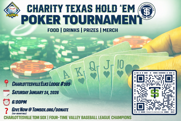 Tom Sox Annual Poker Tournament Fundraiser
