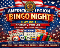 Bingo Night with American Legion Post 128