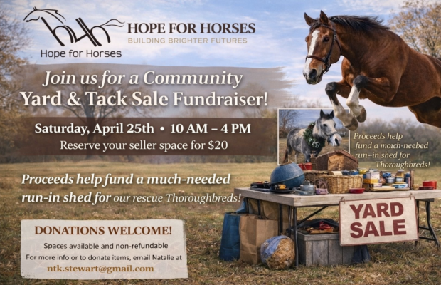 Hope for Horses Community Yard & Tack Sale