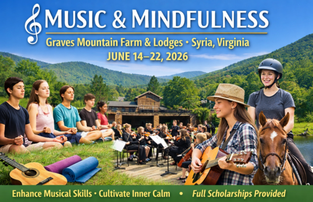 Music & Mindfulness Program- Graves Mountain Farm & Lodges