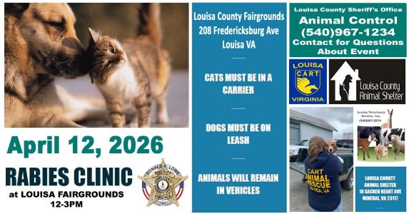 Louisa County Rabies Clinic
