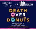Death over Donuts at Augusta County Library
