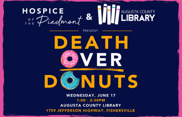 Death over Donuts at Augusta County Library