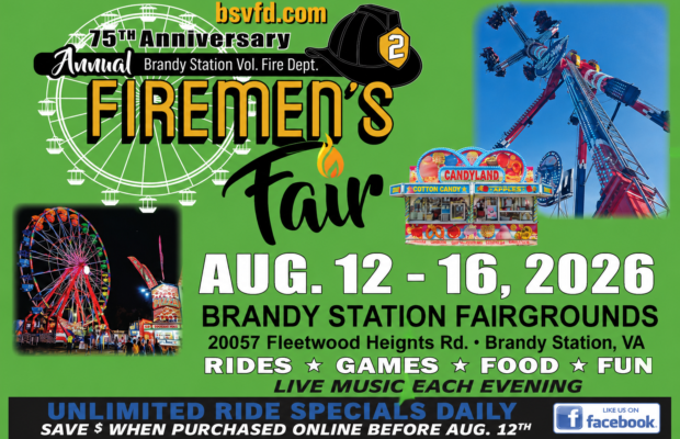 75th Annual Brandy Station VFD Firemen’s Fair