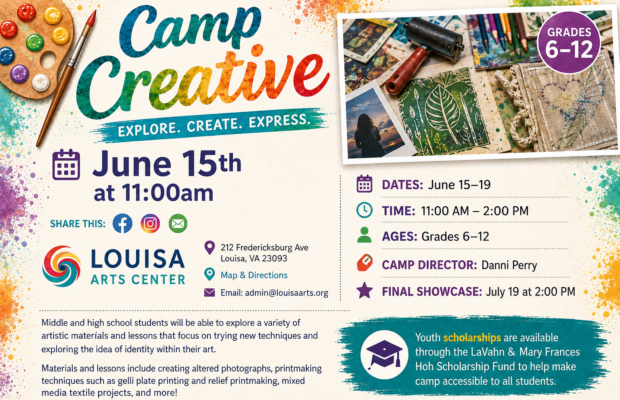 Camp Creative – Louisa Arts Center