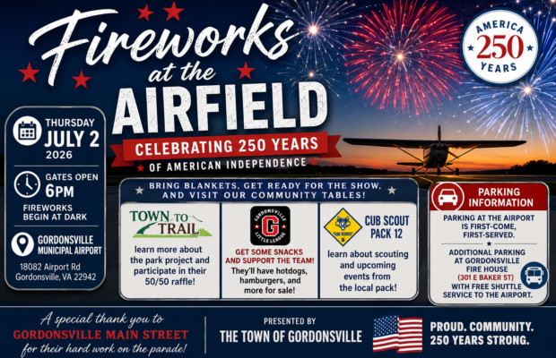 Fireworks at the Airfield