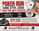 Minutemen Motorcycle Club Poker Run for Grit Fraizer