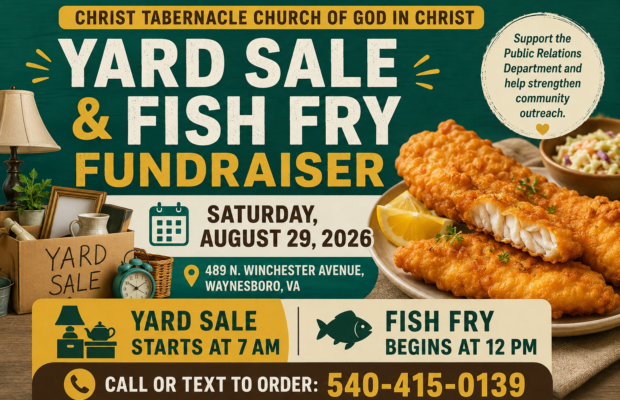 Yard Sale and Fish Fry Fundraiser